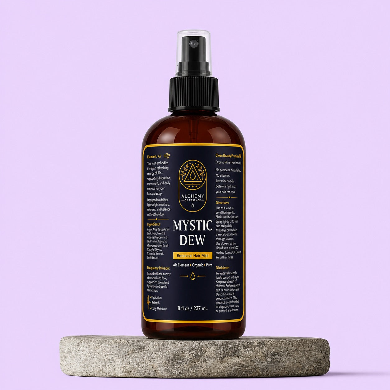 Mystic Dew - Botanical Hair Mist (8oz)